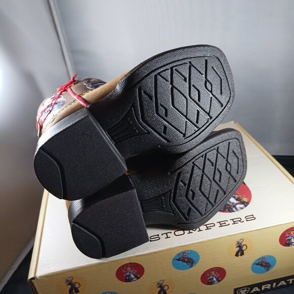 Ariat Baby Boy Western Boot size 5 Little Stompers George Boot - Picture 7 of 12